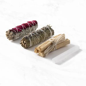Sage & Rose Smudge set Mimfurn