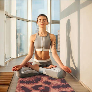 Cork yoga mat Leopard 5mm MIMFURN