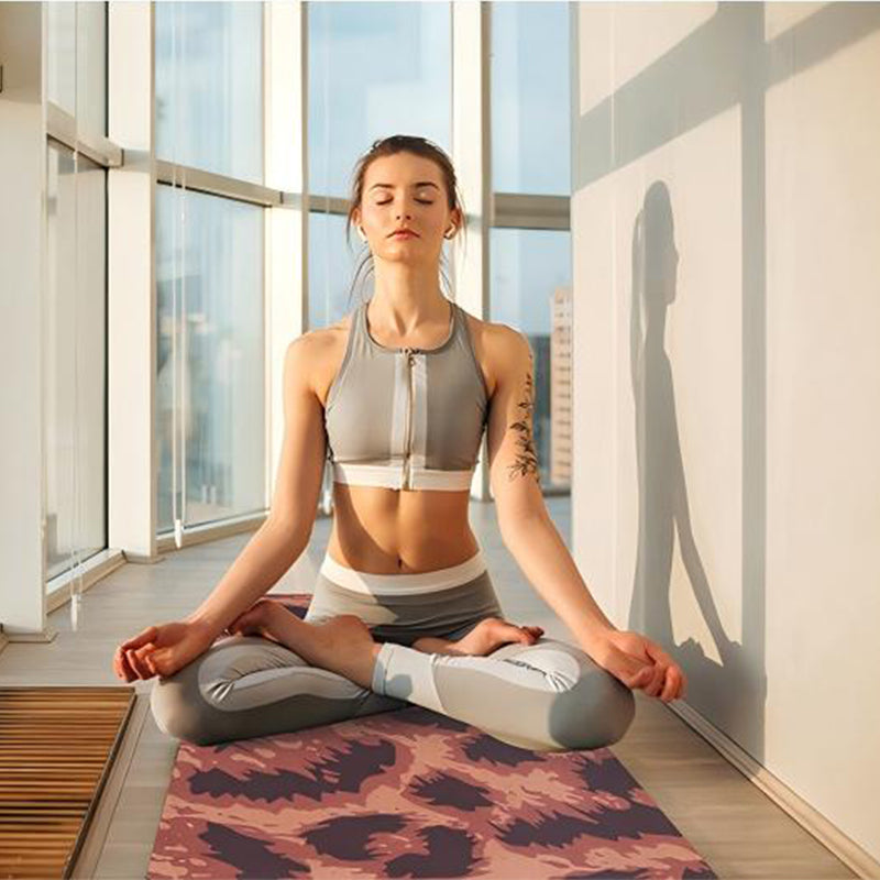 Cork yoga mat Leopard 5mm MIMFURN