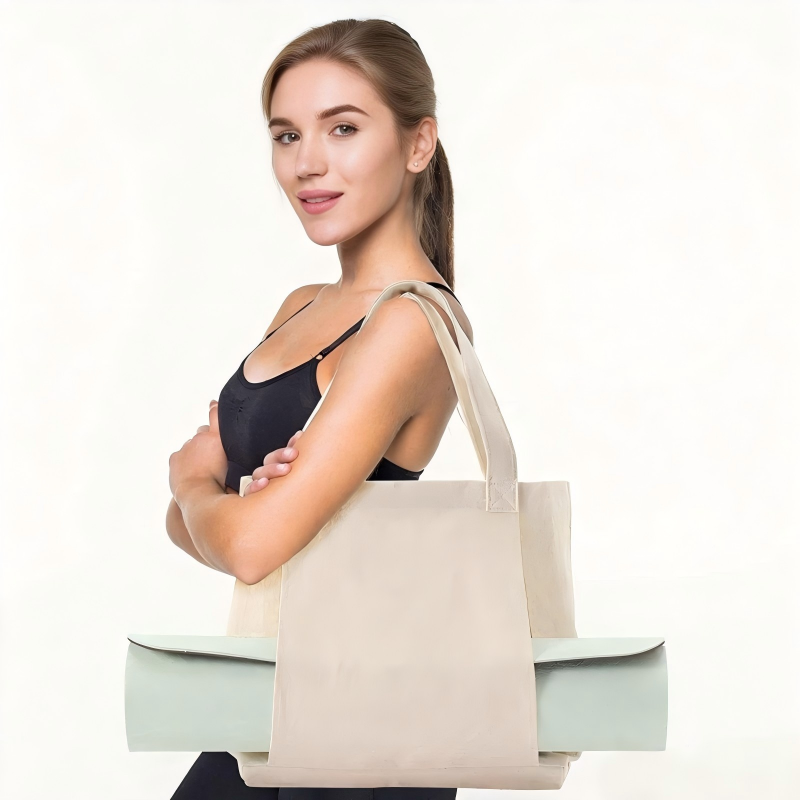 Tote Bag with Yoga Mat Carrier Mimfurn